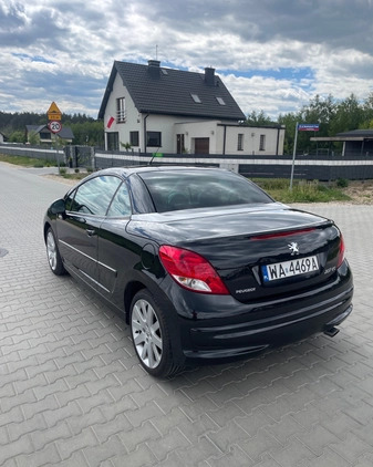 Peugeot 207 CC cena 17500 przebieg: 110000, rok produkcji 2010 z Wyszków małe 742